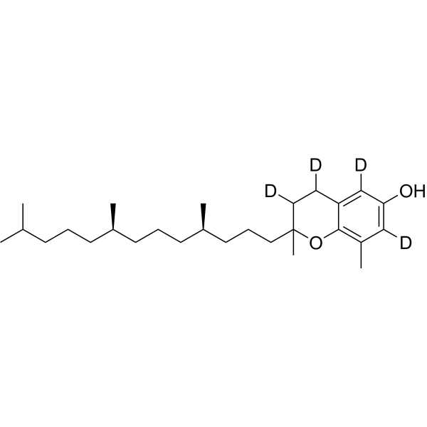 (2RS,4R,8R)-δ-Tocopherol-d4 (Mixture of Diastereomers) 1292815-80-5